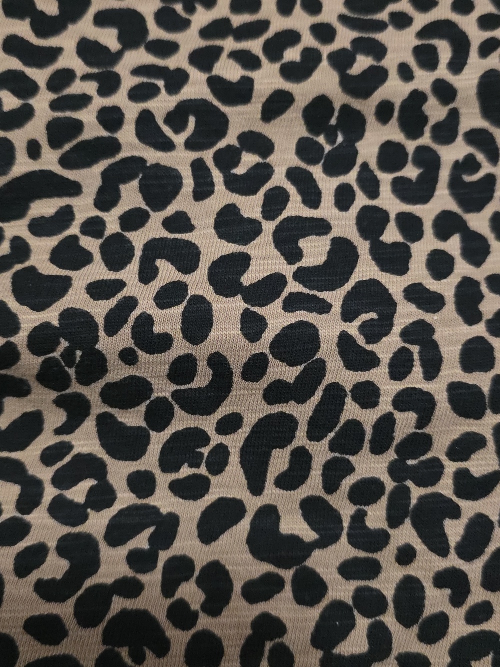 Leopard Print Short Sleeve Waist-Defined Dress  Old Navy Size M - Picture 2 of 6
